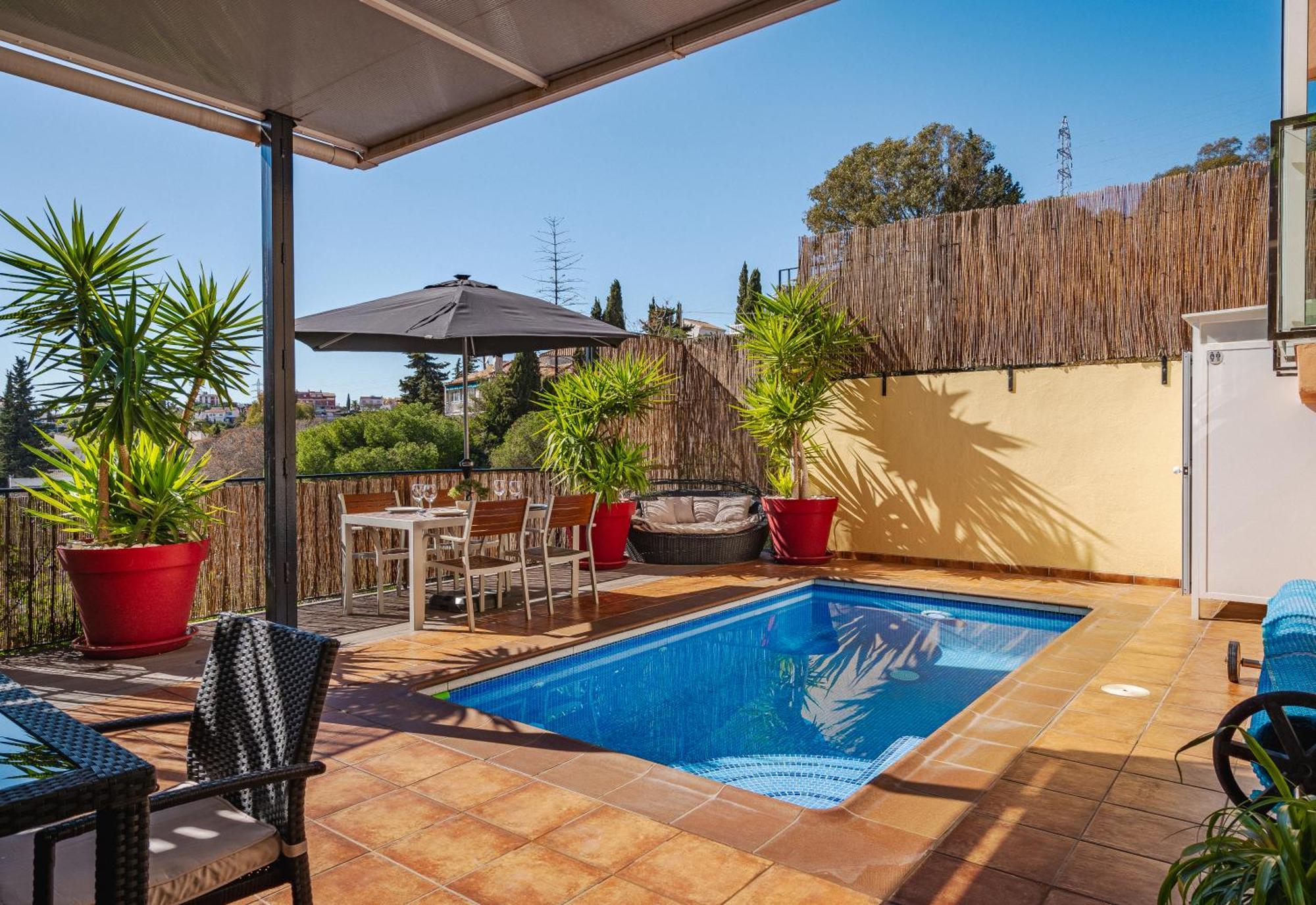 Private Luxurious Hillside Villa With Pool & Sea Views For 8 To 10 Ppl Fuengirola Exterior foto
